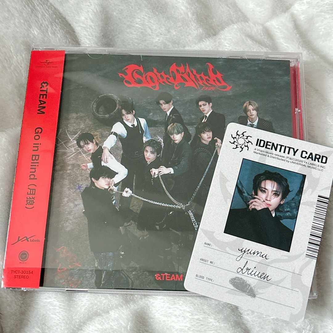 &TEAM(エンティーム)の&TEAM Go in Blind (月狼) CD 通常盤 エンタメ/ホビーのCD(K-POP/アジア)の商品写真