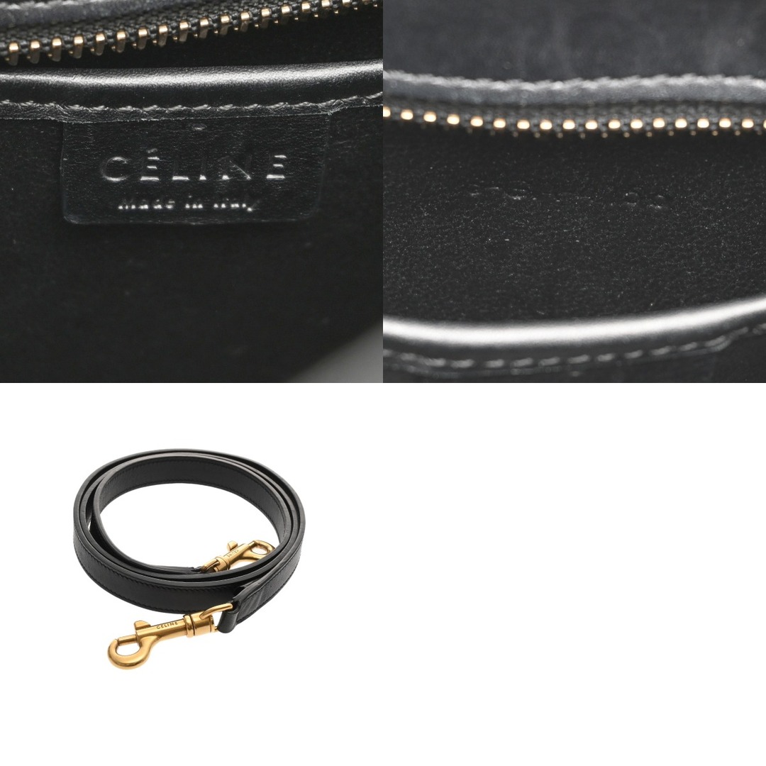 CELINE - セリーヌ ラゲージ ナノ 2WAY ハンドバッグ ホワイトの CELINE - セリーヌ ラゲージ ナノ 2WAY ハンドバッグ ホワイトの