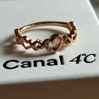 canal4℃ - 4℃♡カナルヨンドシー K10WG 天然ダイヤモンド canal4℃ - 4℃♡カナルヨンドシー K10WG 天然ダイヤモンド