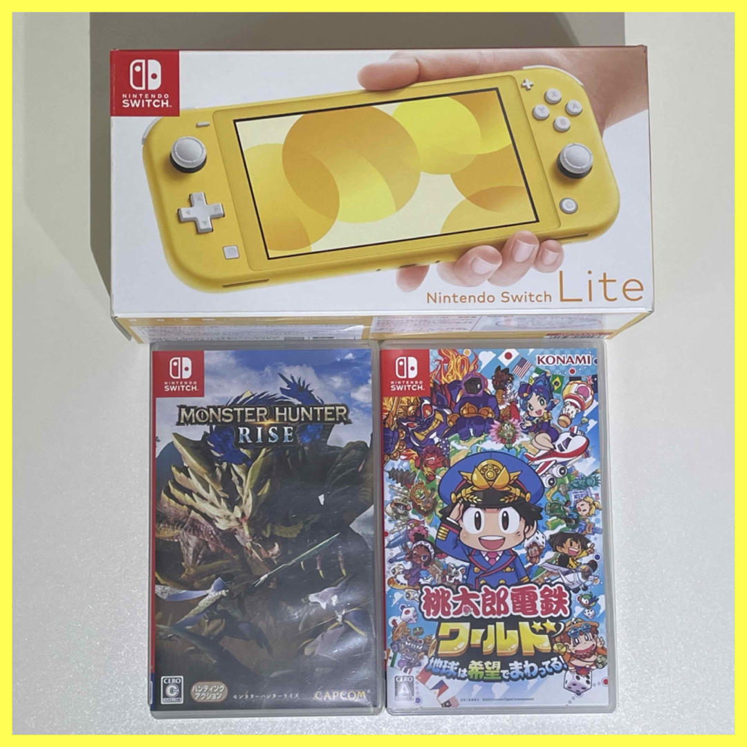 Nintendo Switch - 【極美品】 Nintendo Switch ライト 本体+ Nintendo Switch - 【極美品】 Nintendo Switch ライト 本体+