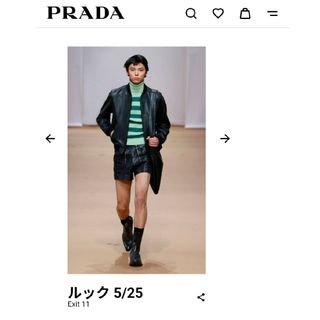 PRADA(レザージャケット)のフリマアイテム一覧 PRADA(レザージャケット)のフリマアイテム一覧