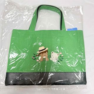 familiar(トートバッグ ・ グリーン・カーキ/緑色系)のフリマ familiar(トートバッグ ・ グリーン・カーキ/緑色系)のフリマ