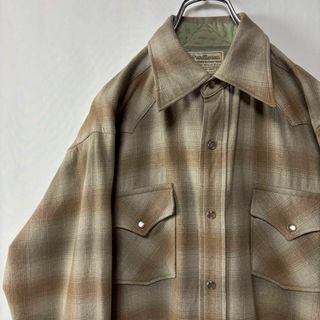 PENDLETON - 70s ペンドルトン ボードシャツ オンブレ シャドー PENDLETON - 70s ペンドルトン ボードシャツ オンブレ シャドー