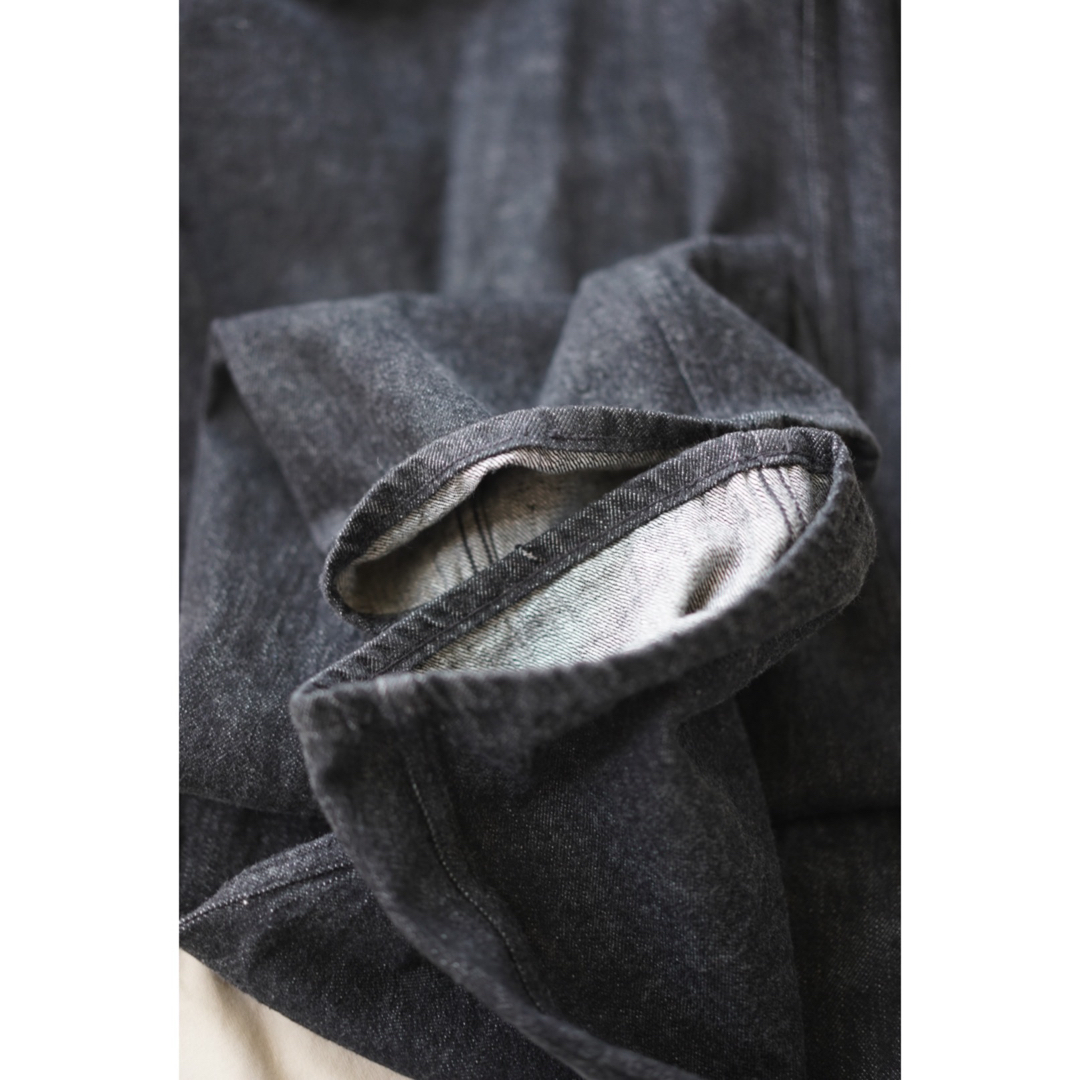 COMOLI - COMOLI ベルテッドパンツ Black / Ecru サイズ2の通販 COMOLI - COMOLI ベルテッドパンツ Black / Ecru サイズ2の通販
