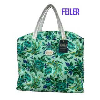FEILER - FEILERフェイラー ハイジ手付き巾着バッグ ブラウン FEILER - FEILERフェイラー ハイジ手付き巾着バッグ ブラウン