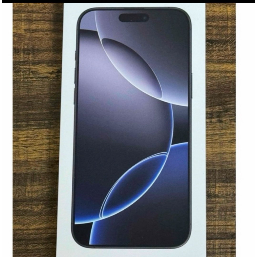 Apple(アップル)の【新品未開封】iPhone16 Pro Max 512GB ブラックチタニウム スマホ/家電/カメラのスマートフォン/携帯電話(スマートフォン本体)の商品写真