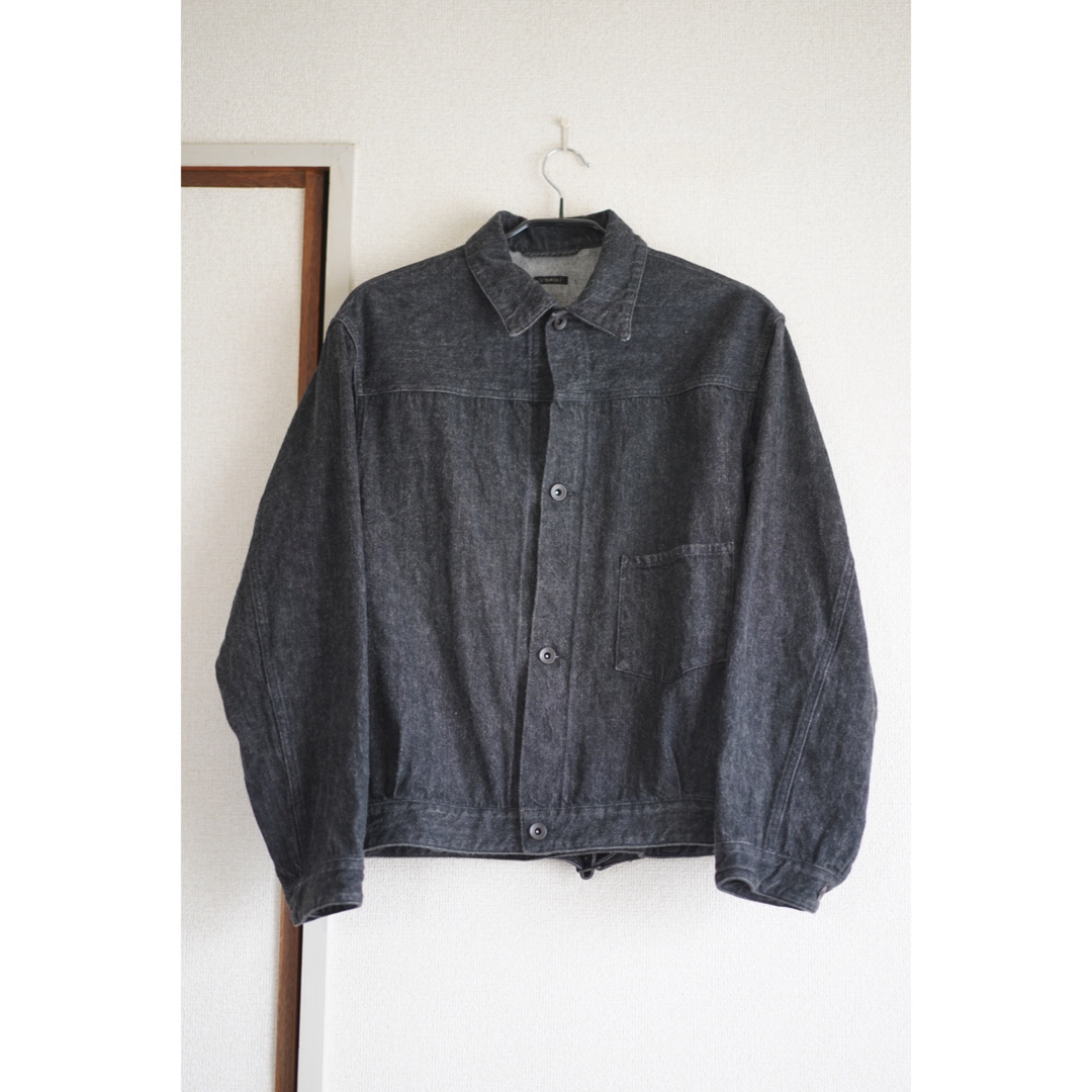 COMOLI - COMOLI デニムセットアップ Black / Ecru サイズ2の COMOLI - COMOLI デニムセットアップ Black / Ecru サイズ2の