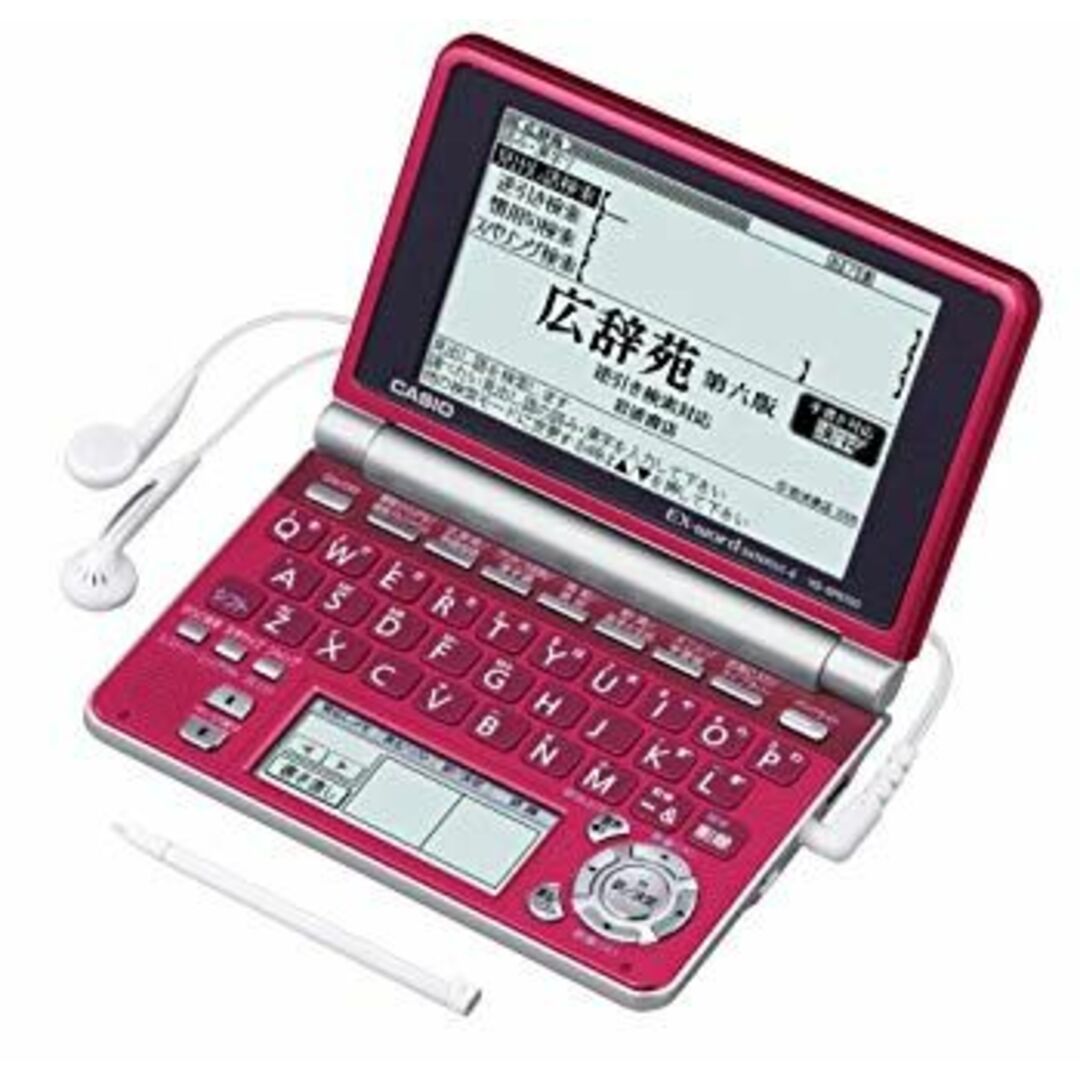 CASIO Ex-word 電子辞書 XD-SP6700RD 100コンテンツ多辞書 ネイティブ+7ヶ国TTS音声対応 メインパネル+手書きパネル搭載 モデル 6g7v4d0 エンタメ/ホビーのエンタメ その他(その他)の商品写真