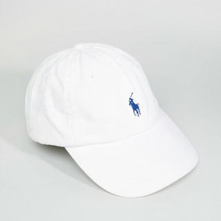 ポロラルフローレン(POLO RALPH LAUREN)の【新品】Polo Ralph Lauren ベースボールキャップ　帽子　ホワイト(キャップ)