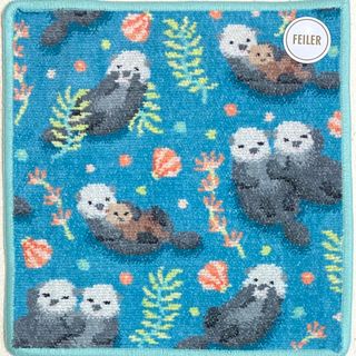 FEILER - FEILER/フェイラー別注 BONSOIR IENA 25*25 ハンカチの FEILER - FEILER/フェイラー別注 BONSOIR IENA 25*25 ハンカチの