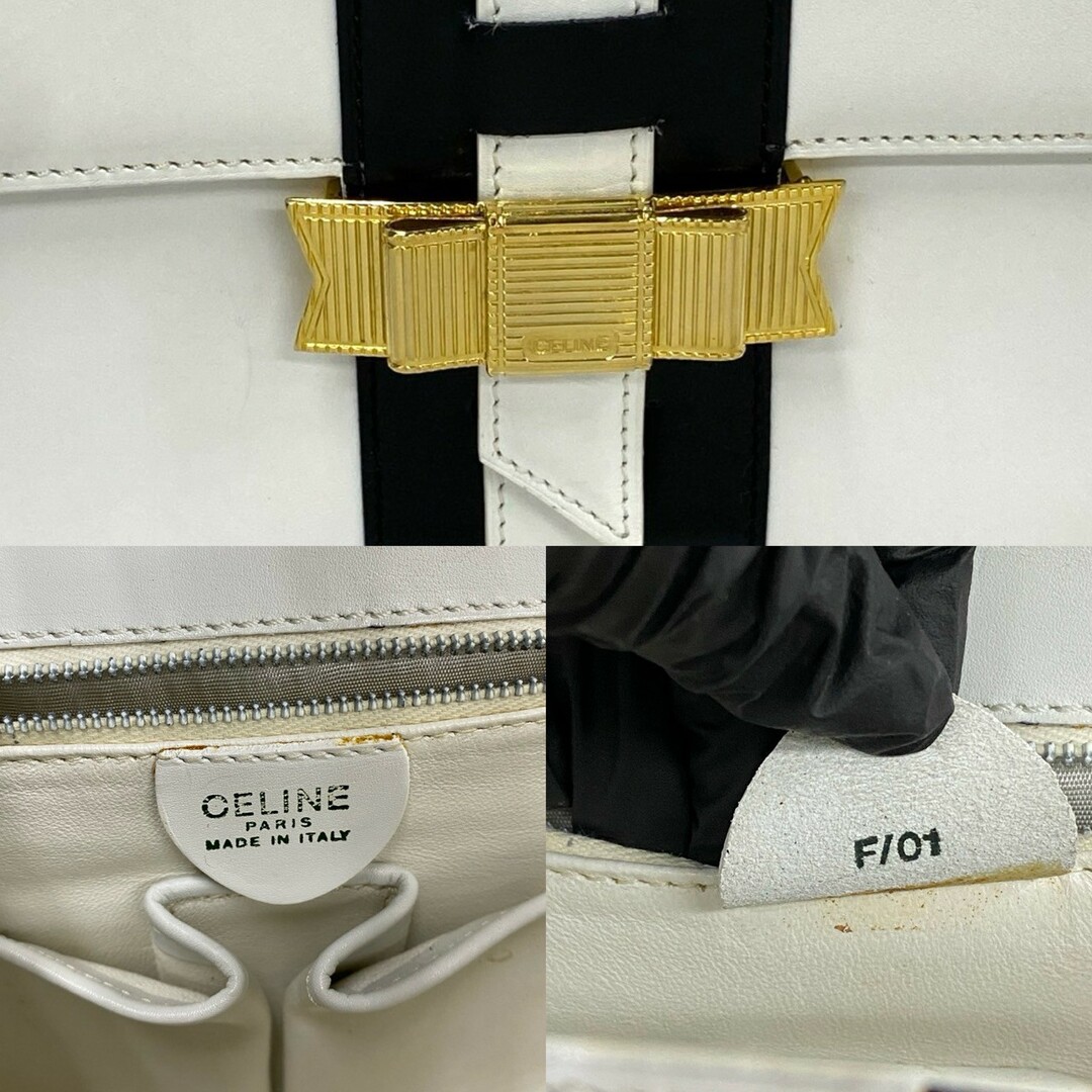 CELINE - 極 美品 袋付き CELINE セリーヌ ヴィンテージ ロゴ CELINE - 極 美品 袋付き CELINE セリーヌ ヴィンテージ ロゴ