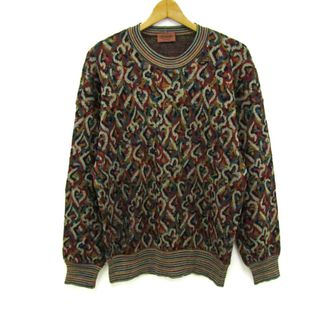 MISSONI - 美品 MISSONI ミッソーニ ヴィンテージ 総柄 モヘア MISSONI - 美品 MISSONI ミッソーニ ヴィンテージ 総柄 モヘア