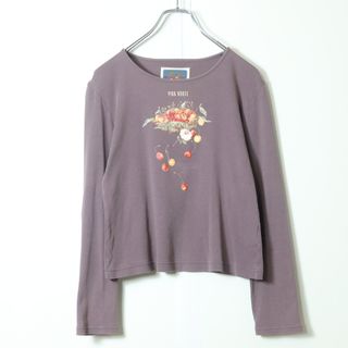 PINK HOUSE ピンクハウス ヴィンテージ 長袖 カットソー Tシャツ