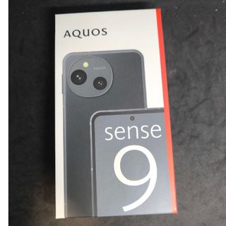 SHARP - 未開封新品 SHARP AQUOS sense9 256 SH-M29 ブラックの SHARP - 未開封新品 SHARP AQUOS sense9 256 SH-M29 ブラックの