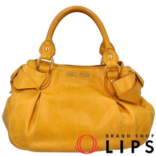 MIU MIU - m67【極美品】保存袋付 ミュウミュウ レザー MIU MIU - m67【極美品】保存袋付 ミュウミュウ レザー