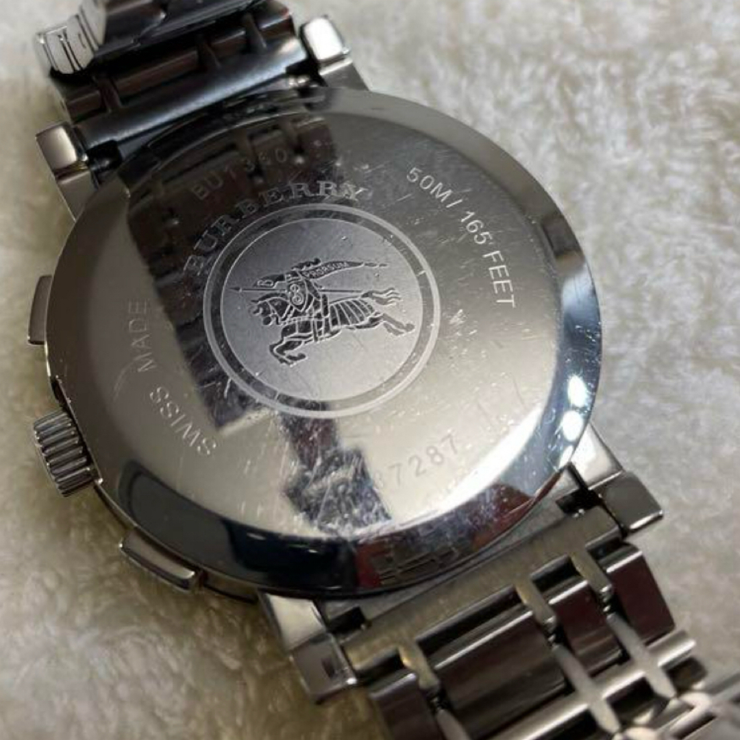 BURBERRY - バーバリーBU1360 腕時計 メンズ クロノグラフの通販 BURBERRY - バーバリーBU1360 腕時計 メンズ クロノグラフの通販