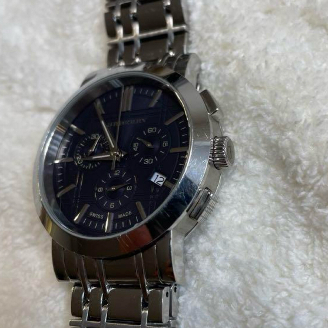 BURBERRY - バーバリーBU1360 腕時計 メンズ クロノグラフの通販 BURBERRY - バーバリーBU1360 腕時計 メンズ クロノグラフの通販