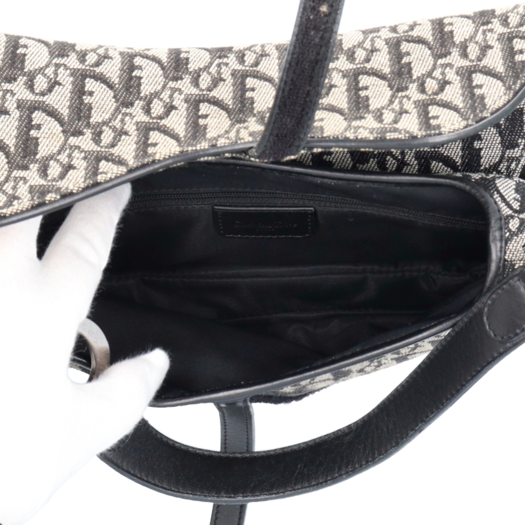 Dior - ディオール トロッター ダブルサドルバッグ キャンバス Dior - ディオール トロッター ダブルサドルバッグ キャンバス