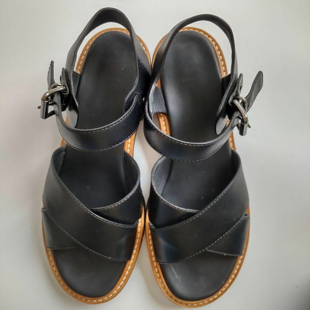 Church's - 美品 チャーチ クロス レザーサンダル アンクル Church's - 美品 チャーチ クロス レザーサンダル アンクル