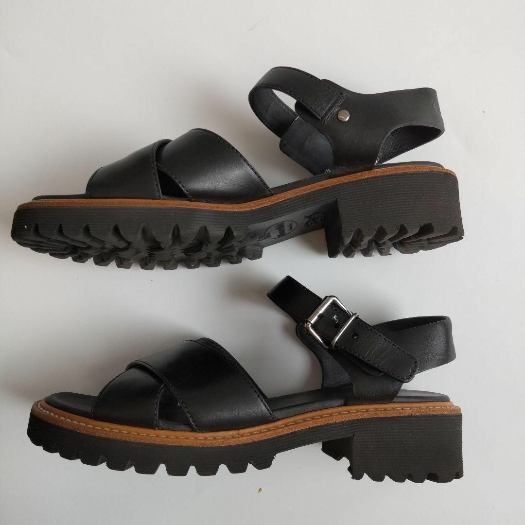 Church's - 美品 チャーチ クロス レザーサンダル アンクル Church's - 美品 チャーチ クロス レザーサンダル アンクル