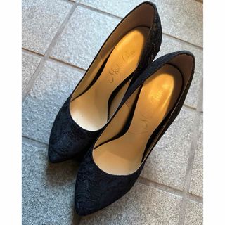CITY(シティー) 22AW フレアー ヒール シャーリング パンプス 2 CITY(シティー) 22AW フレアー ヒール シャーリング パンプス 2