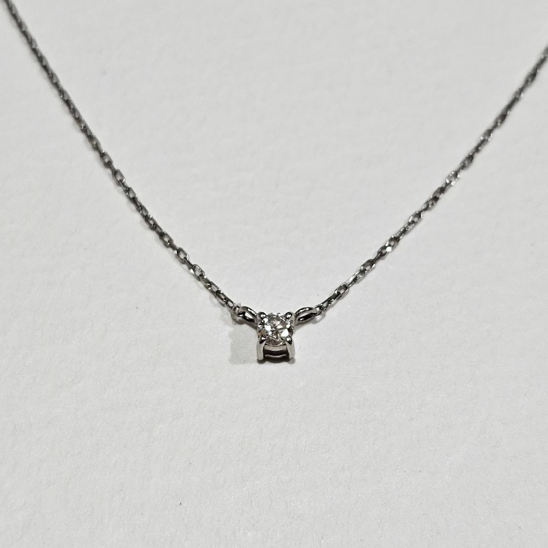 ete - 1469 エテダイヤネックレスPt850プラチナ0.05ct41cmの通販 ete - 1469 エテダイヤネックレスPt850プラチナ0.05ct41cmの通販