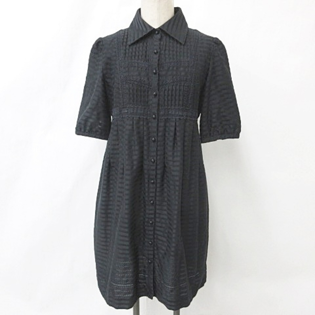 TO BE CHIC - トゥービーシック ワンピース シャツワンピ 半袖 TO BE CHIC - トゥービーシック ワンピース シャツワンピ 半袖
