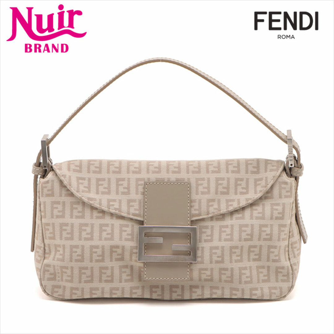FENDI - フェンディ FENDI ズッキーノ キャンバス×レザー8BR003 ショルダーバッグ