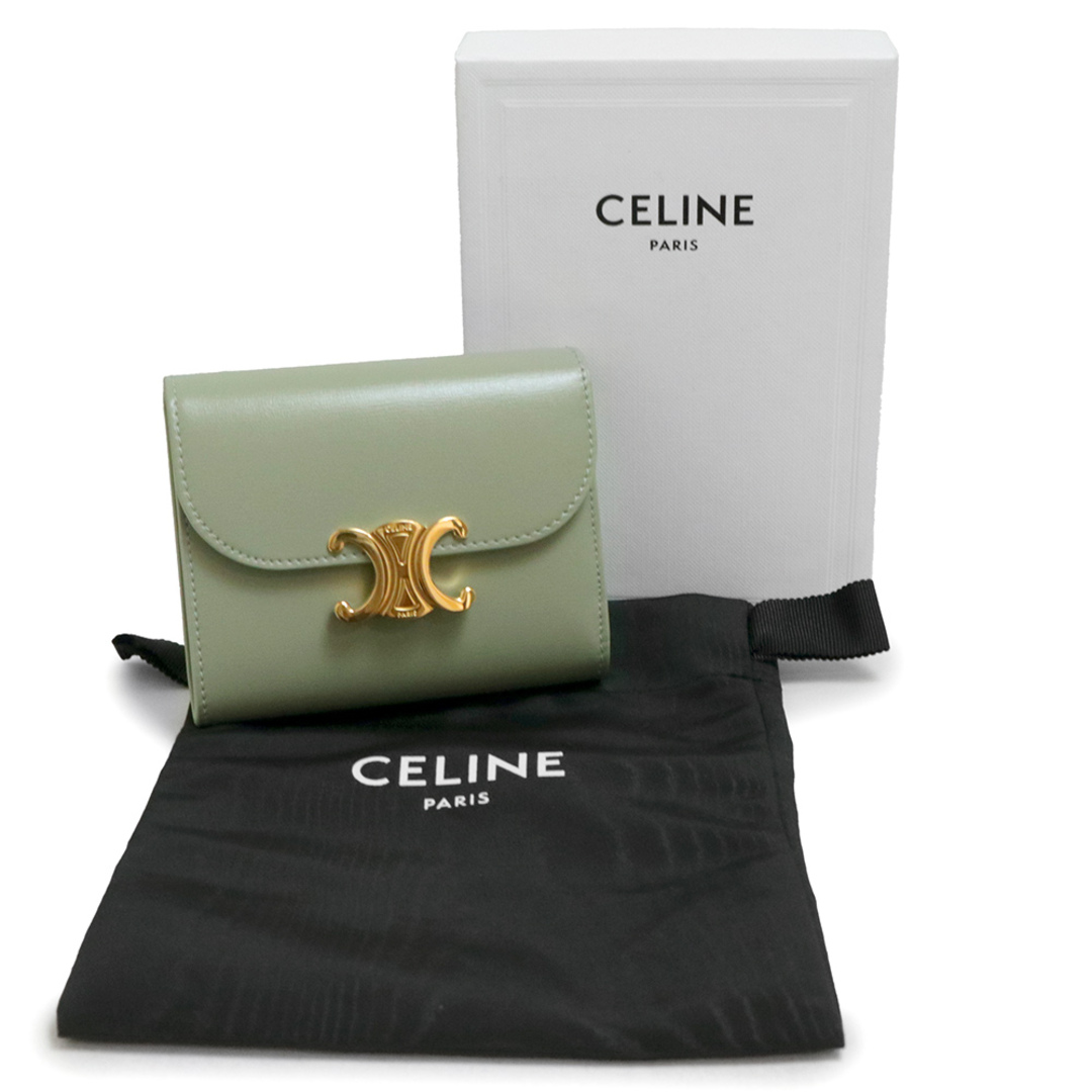 CELINE - セリーヌ スモールウォレット トリオンフ コンパクト CELINE - セリーヌ スモールウォレット トリオンフ コンパクト