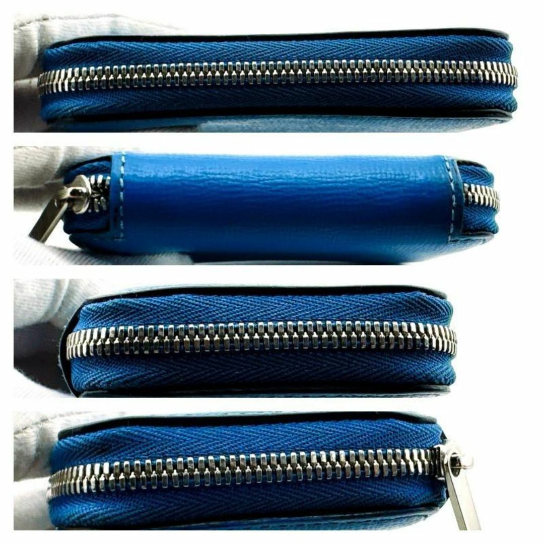 Valextra - 【即購入OK・正規品】Valextra ブルー ジップ Valextra - 【即購入OK・正規品】Valextra ブルー ジップ