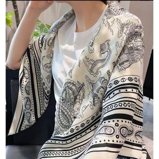 Johnstons - HAUNT別注 ジョンストンズ カシミヤ大判ストール Johnstons - HAUNT別注 ジョンストンズ カシミヤ大判ストール