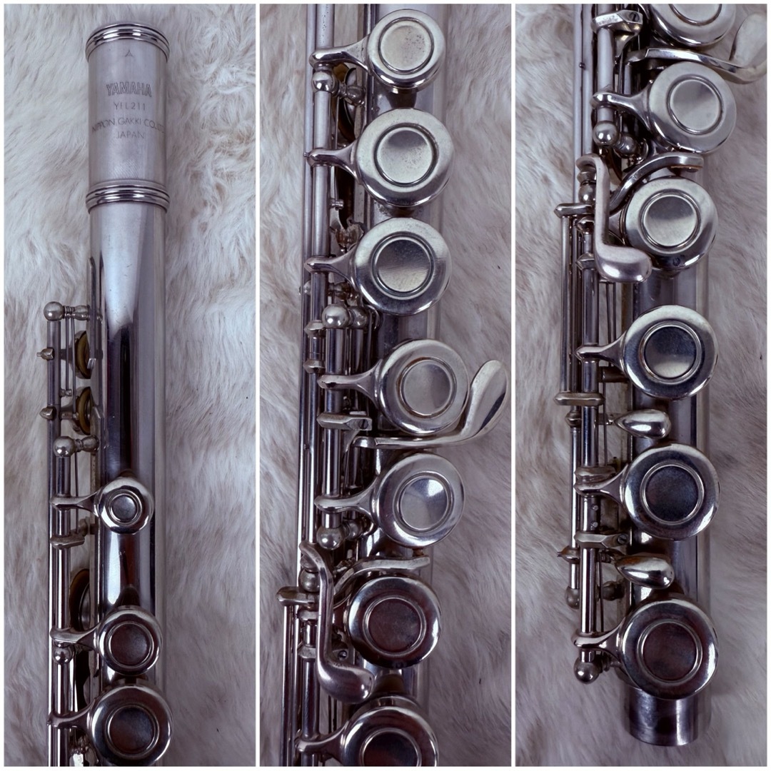 ヤマハ - 【綺麗です♪】YAMAHA ヤマハ フルート EメカYFL-211 ヤマハ - 【綺麗です♪】YAMAHA ヤマハ フルート EメカYFL-211
