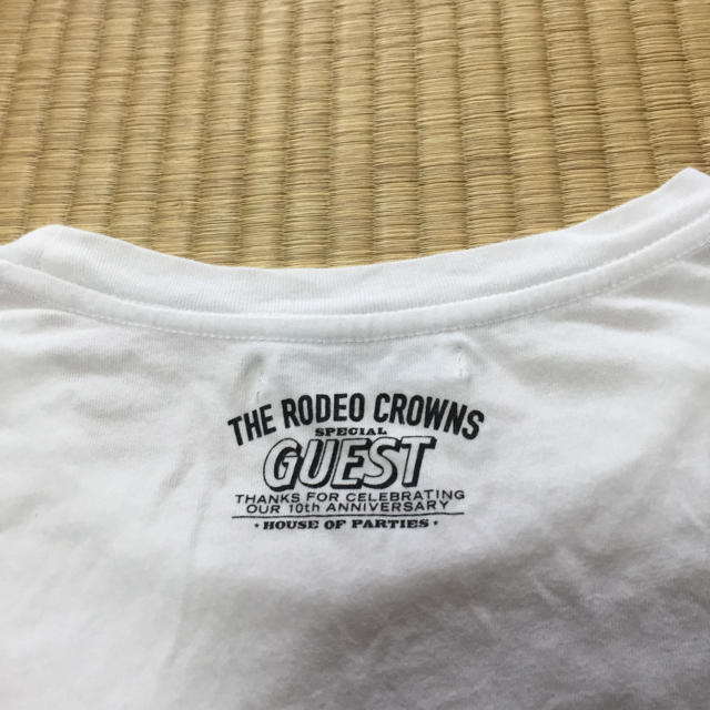 RODEO CROWNS(ロデオクラウンズ)のロデオ ミニーちゃん ホワイト 白 ディズニー レディースのトップス(Tシャツ(半袖/袖なし))の商品写真