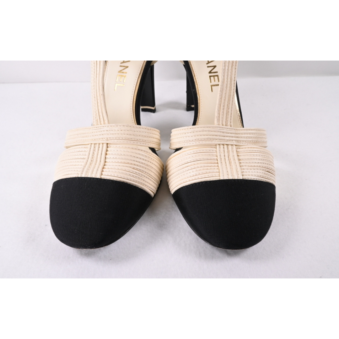 CHANEL - 【美品】CHANEL ストラップ パール サンダル ココ CHANEL - 【美品】CHANEL ストラップ パール サンダル ココ