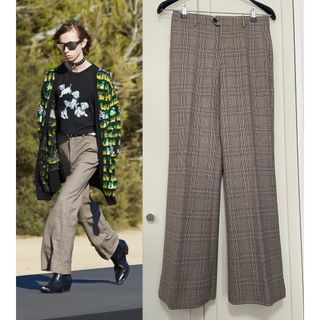 CELINE - CELINE 22SS ブーツカットパンツ 44 フレア スラックス CELINE - CELINE 22SS ブーツカットパンツ 44 フレア スラックス