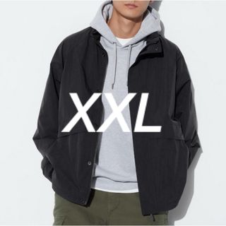 UNIQLO - ユニクロ ウィンドプルーフスタンドブルゾン 2XLの通販 UNIQLO - ユニクロ ウィンドプルーフスタンドブルゾン 2XLの通販