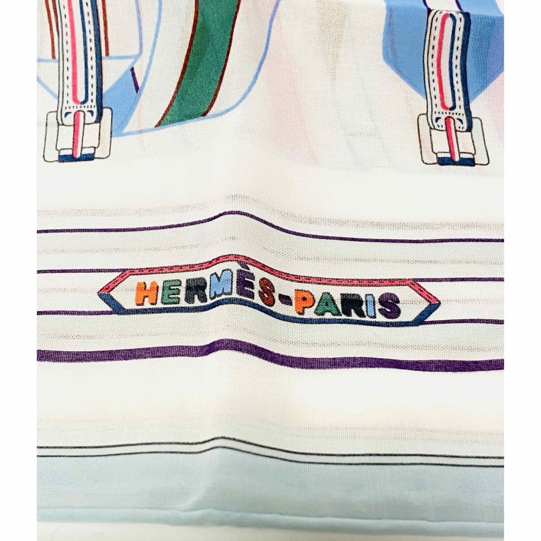 HERMES - 未使用 定価4.5万 エルメス ハンカチーフ 《サングル HERMES - 未使用 定価4.5万 エルメス ハンカチーフ 《サングル