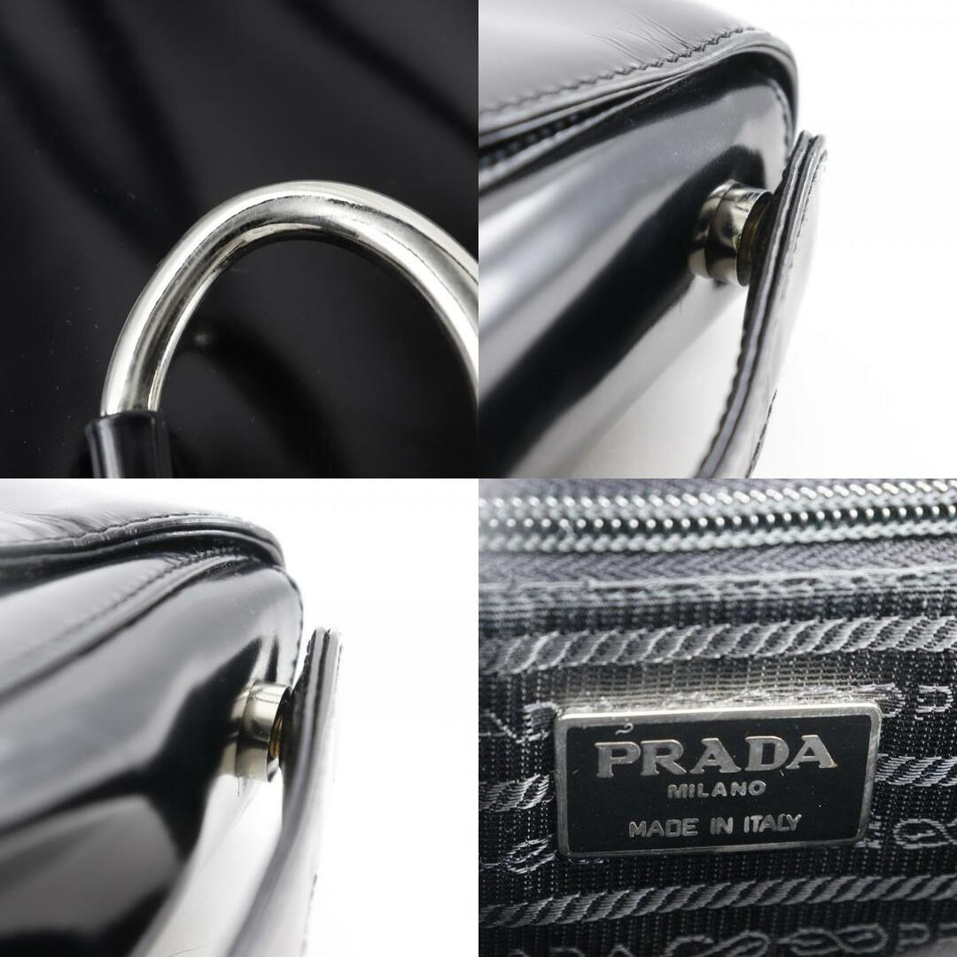PRADA - 【PRADA】プラダ ワンショルダー パテントレザー 黒 PRADA - 【PRADA】プラダ ワンショルダー パテントレザー 黒