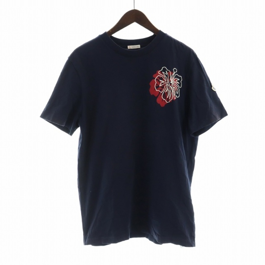 MONCLER - モンクレール 23SS Tシャツ フラワーロゴ 半袖 MONCLER - モンクレール 23SS Tシャツ フラワーロゴ 半袖