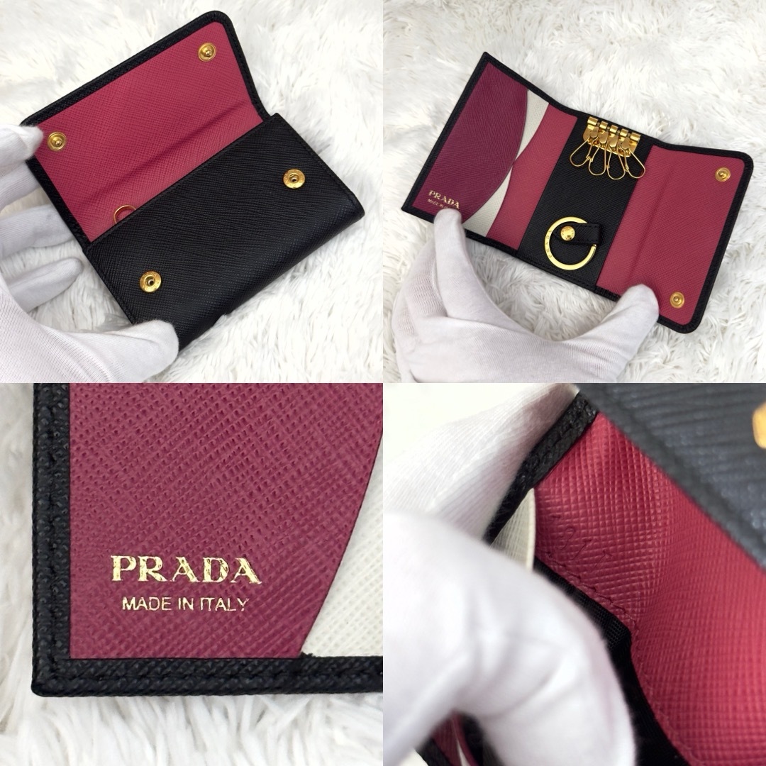 PRADA - 極美品⭐️現行 RFID内蔵 PRADA プラダ サフィアーノ PRADA - 極美品⭐️現行 RFID内蔵 PRADA プラダ サフィアーノ