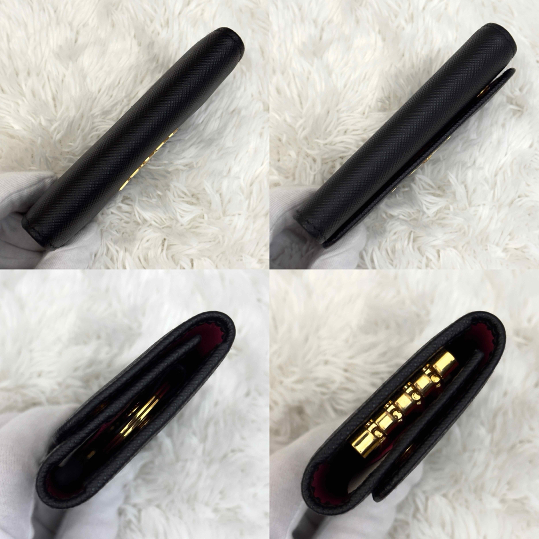 PRADA - 極美品⭐️現行 RFID内蔵 PRADA プラダ サフィアーノ PRADA - 極美品⭐️現行 RFID内蔵 PRADA プラダ サフィアーノ