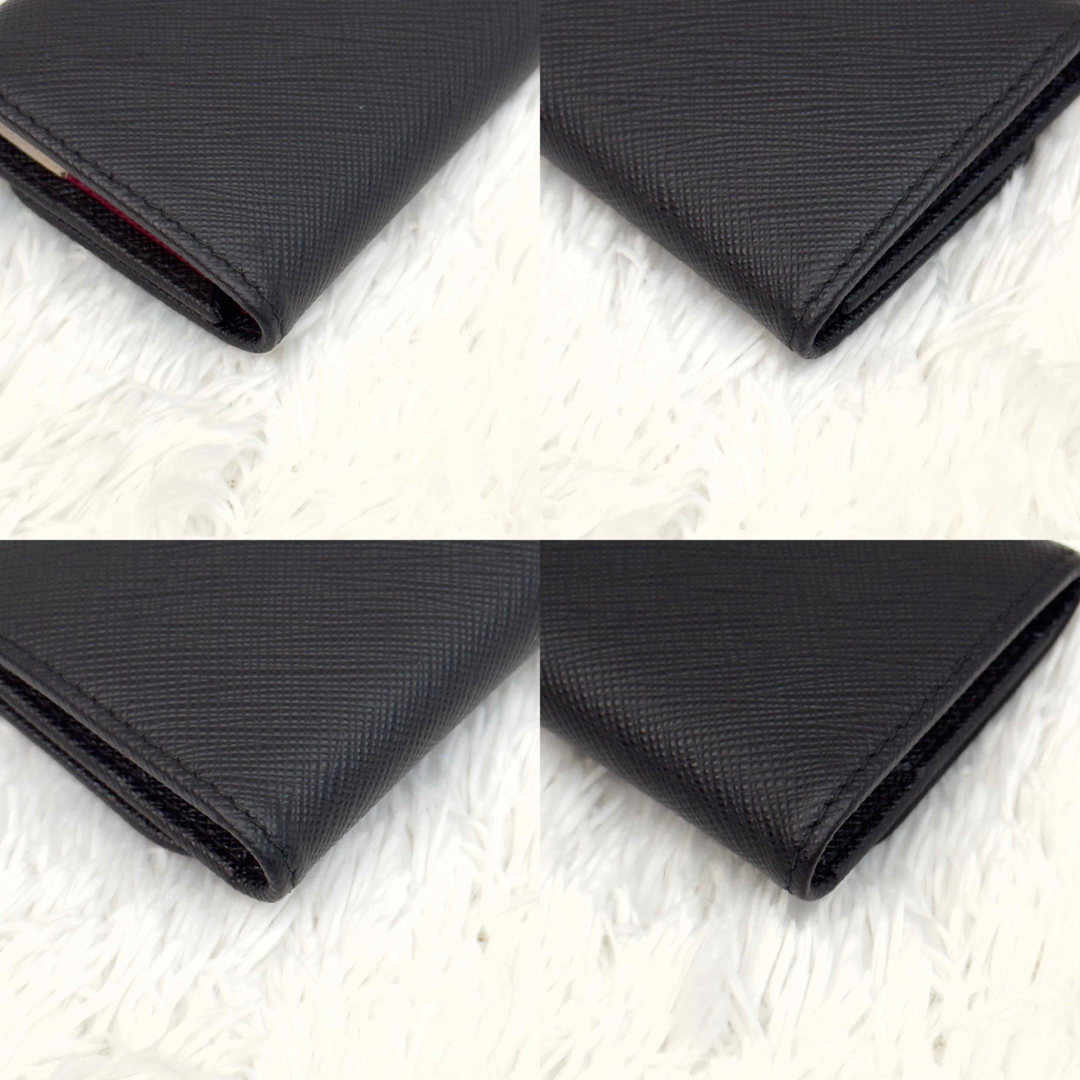 PRADA - 極美品⭐️現行 RFID内蔵 PRADA プラダ サフィアーノ PRADA - 極美品⭐️現行 RFID内蔵 PRADA プラダ サフィアーノ