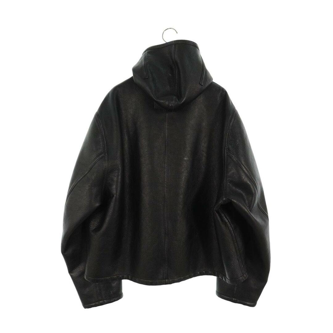 BALENCIAGA - バレンシアガ 674316 TLS07 袖ロゴレザージップ BALENCIAGA - バレンシアガ 674316 TLS07 袖ロゴレザージップ