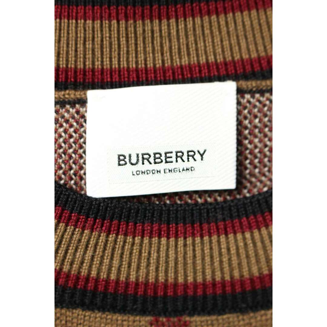 BURBERRY - バーバリー 21AW 8036603 チェック柄クルーネック BURBERRY - バーバリー 21AW 8036603 チェック柄クルーネック