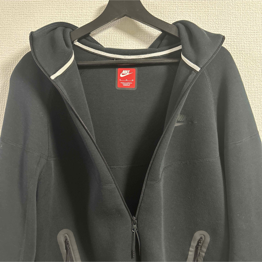 NIKE - NIKE TECH FLEECE テックフリース ブラック XL NIKE - NIKE TECH FLEECE テックフリース ブラック XL
