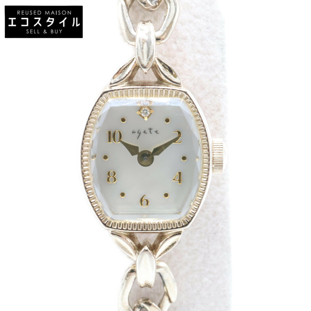 agete - アガット 10181120001 0.005 トノーフェイス ジュエリー agete - アガット 10181120001 0.005 トノーフェイス ジュエリー