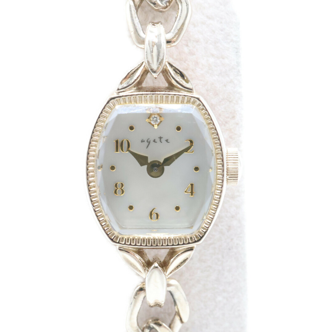 agete - アガット 10181120001 0.005 トノーフェイス ジュエリー agete - アガット 10181120001 0.005 トノーフェイス ジュエリー