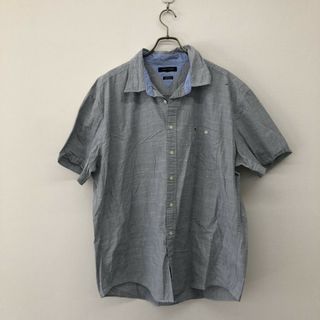 トミーヒルフィガー(TOMMY HILFIGER)の【TOMMY HILFIGER】トミーヒルフィガー グレー　 半袖　シャツ　ユニセックス(カットソー(半袖/袖なし))
