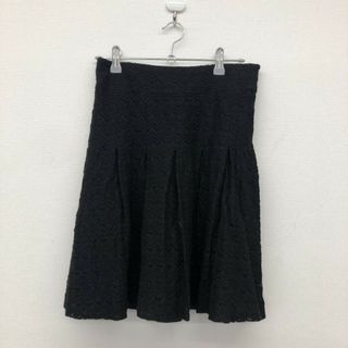 アプワイザーリッシェ(Apuweiser-riche)の【Apuweiser-riche】アプワイザーリッシェ　ブラック　黒　スカート　ひざ丈　レディース　シンプル　プリーツ(その他)