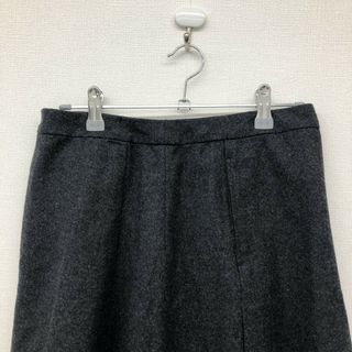 ヒューマンウーマン(HUMAN WOMAN)の【HUMAN WOMAN】ヒューマンウーマン　グレー　灰色　L　スカート　ひざ丈　レディース　オフィス(その他)